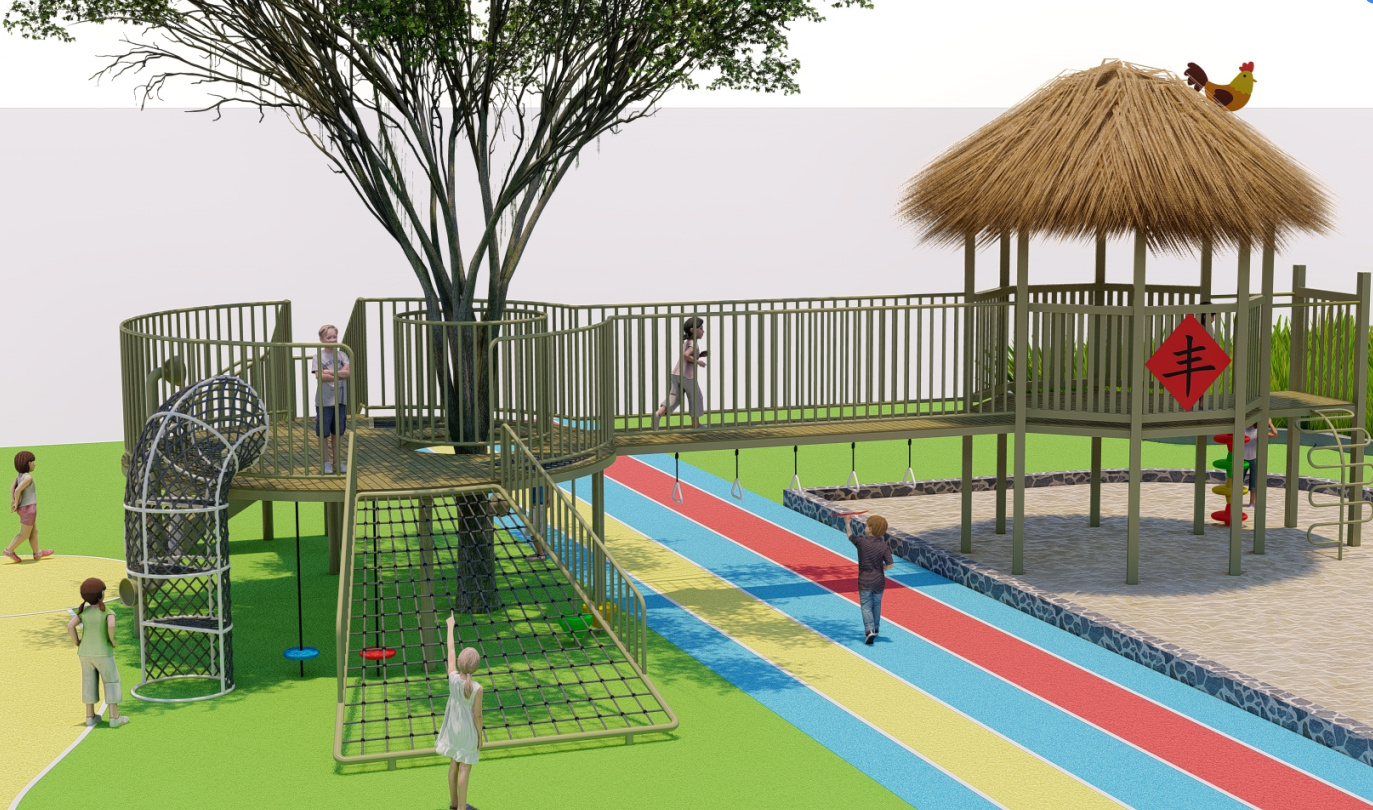 幼兒園戶外拓展002