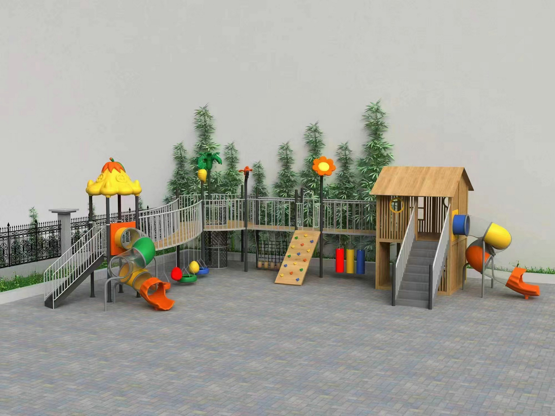 幼兒園戶外拓展005