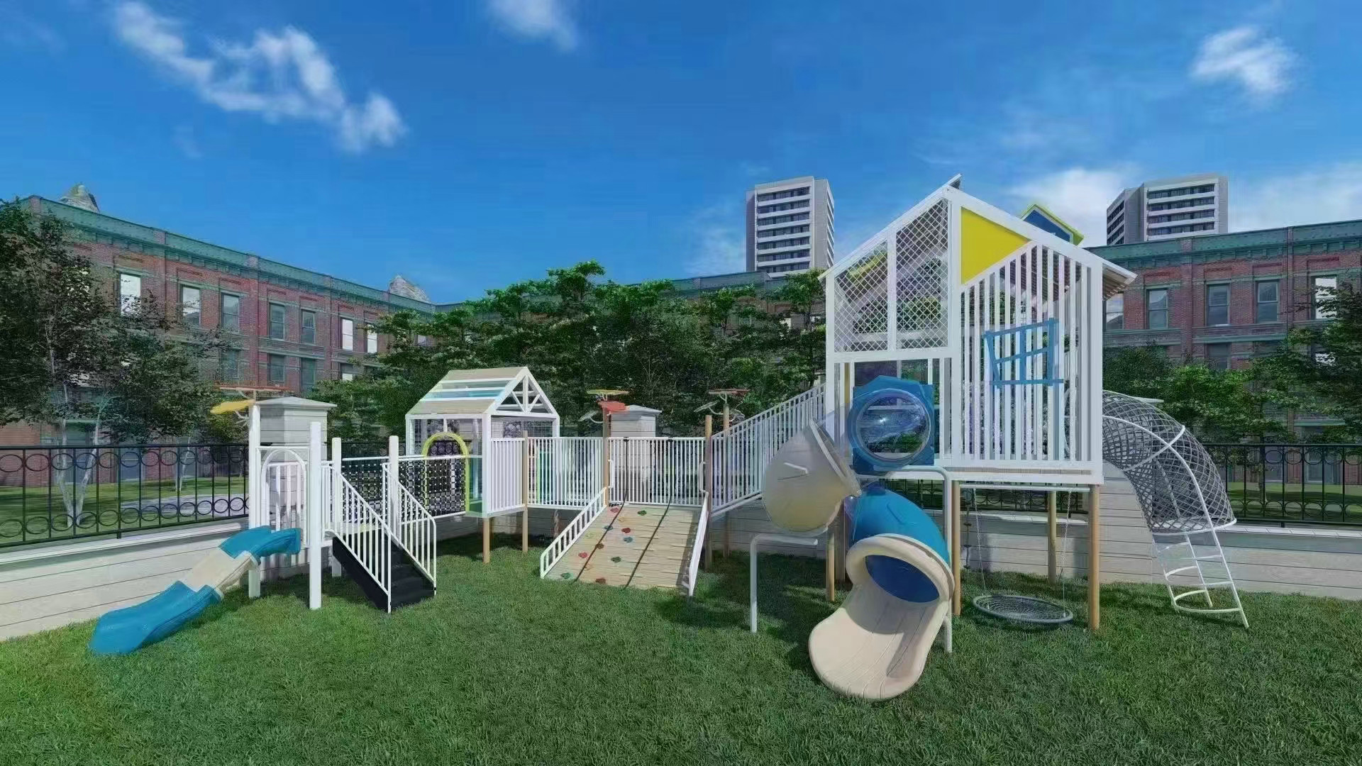 幼兒園戶外拓展007