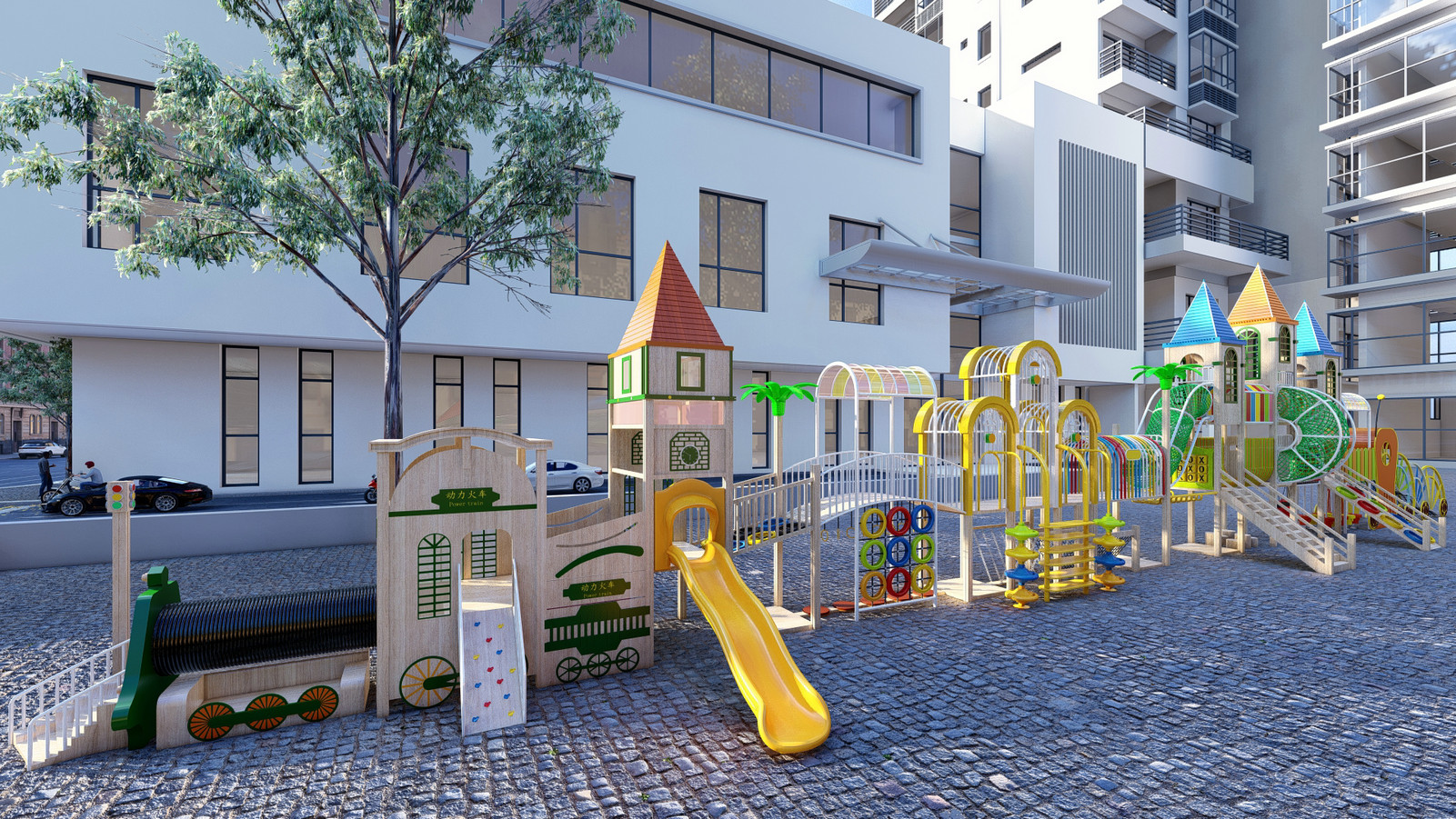 幼兒園戶外拓展045