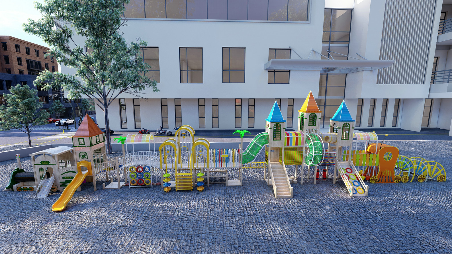 幼兒園戶外拓展045