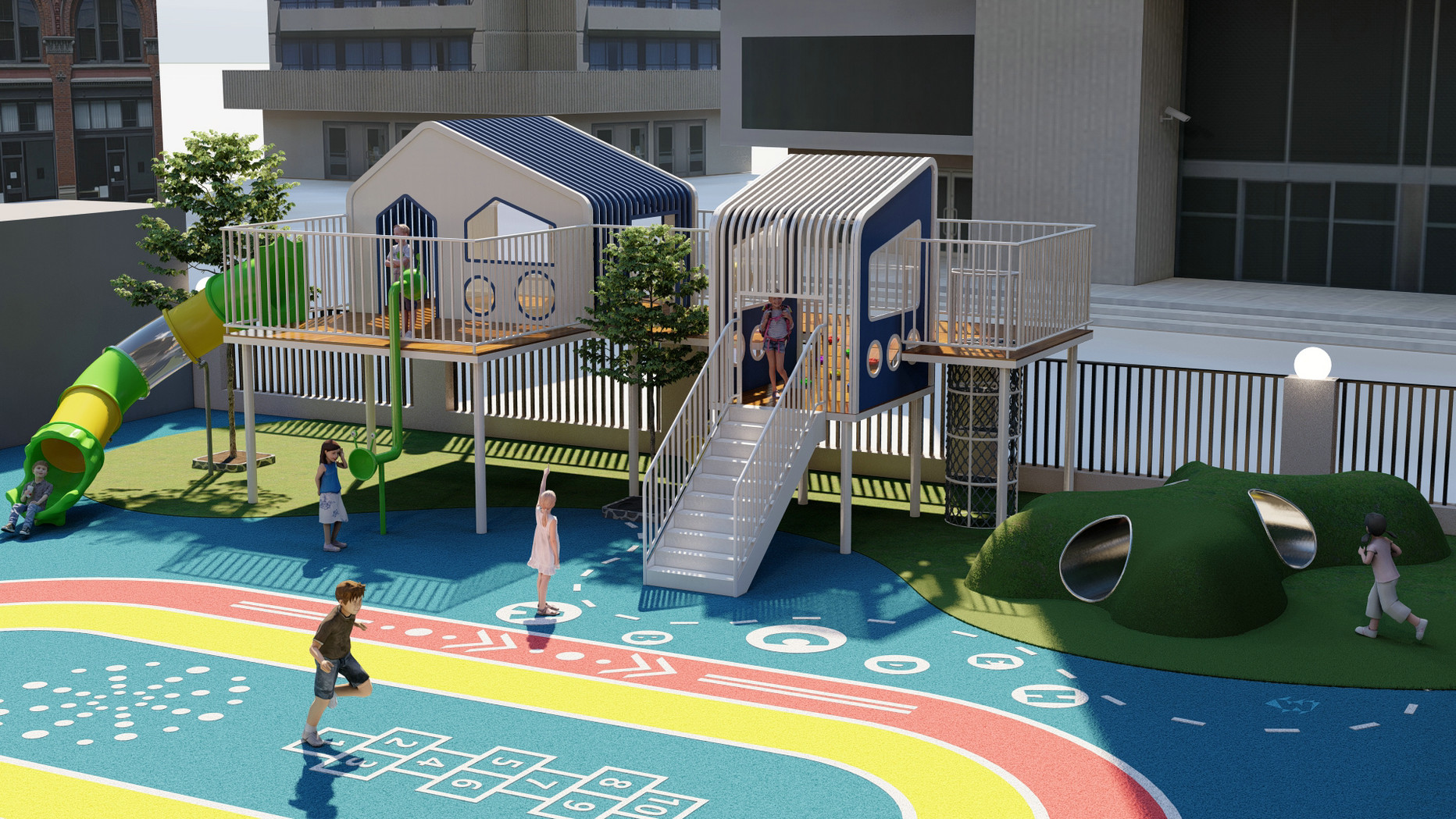 幼兒園戶外拓展053